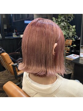 バイナル ピンクベージュ　金子