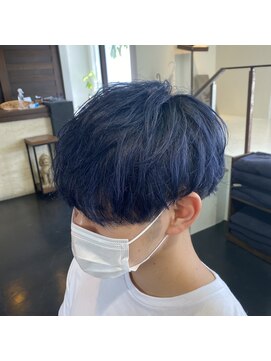 サラジュ 西宮北口店(SARAJU) ■ブルーブラック/イルミナカラー【妹尾駿】