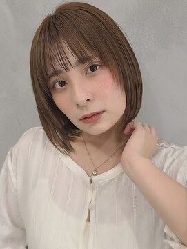 インフィニティ 蔵前(Infinity) 【全世代にしてほしい！】ナチュラルボブ×グレージュカラー