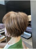 辺見えみりさん風ショート
