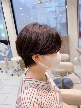 アッシュ 大泉学園店(Ash) 【くせ毛さんも可愛く】マッシュショート