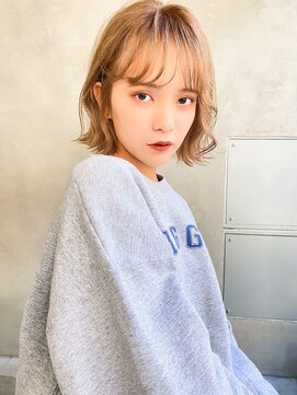 レニーバイエース(LANY by ACE) 【LANY横浜】パーマスタイル×ブリーチ