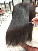 髪質改善ストレート