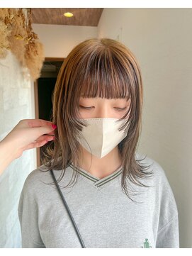 ミルヘアデザイン(mil hair design) アンブレラカラー