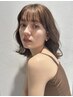 [平日限定]髪質改善カラー+Aujua 1stepトリートメント￥6000