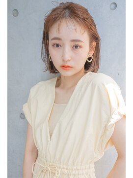 レゴ(REGO) 大人ガーリー#ダークアッシュミディアムレイヤーカット