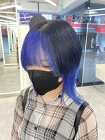 ブラウン(Brown)&nbsp;#haru ウルフ×ブルーインナー