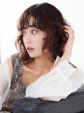 ラフィスヘアー レイ 札幌店(La fith hair ray) 【La fith】ニュアンスパーマ×大人艶カラー