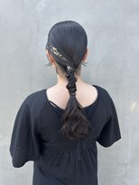 アン アイズ(ann EYES) タイトアレンジ 編み下ろし