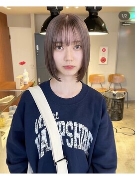 クペウ(cope'u) ブリーチして入れる透明感ブラウン！