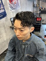 バーバー ショップ ネオ(BARBER SHOP NEO) スパイラルパーマ　波巻きスパイラル　宇都宮　メンズパーマ