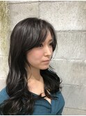 【韓国風ヨシンモリ】顔まわりが可愛い/水素カラー艶髪