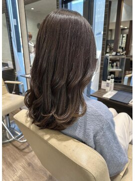 シェリッシュ ノース(Sheriche North) ゆるモテ髪巻き×赤みのないマットブラウン【ブリーチなし】