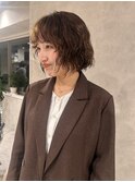 【Ayumi】ニュアンスボブパーマ、パーマ、ウェーブパーマ
