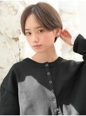 《Agu hair》透明感カラー×まとまる大人ハンサムショート