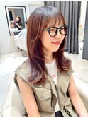 ほんのりレイヤーカット*ロングレイヤー*ミディアムレイヤー