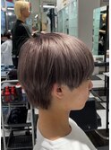 メンズマッシュベージュカラー