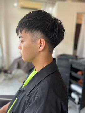 ソイクフ(SOY KUFU) MEN’S HARE アッシュブラックベリーショート