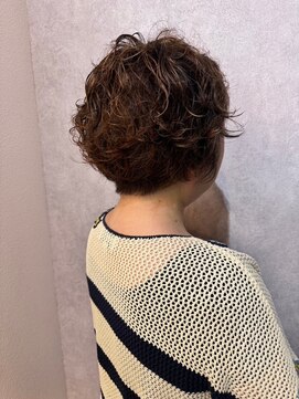 ウィスプ 赤羽店(wisp) 大人のうる艶髪パーマ+夏のブラウンカラー#3