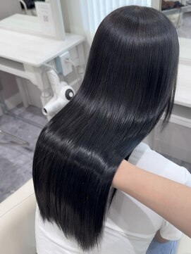 ナビ 金沢駅前店(navi) 艶髪ブルーブラック