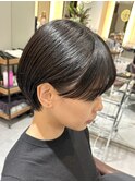 【LA'BO三浦】黒髪タイトショート