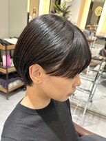 ラボー ノースプラザ店(LA'BO) 【LA'BO三浦】黒髪タイトショート