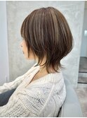 ネオウルフ×ハイライト　ウルフカット　ウルフ
