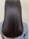 アールサロン 北岡崎(Rr SALON)の写真/<自然な仕上がりとツヤを>気になるふくらみを抑えて、ナチュラルな艶感ストレートを*[北岡崎/安城/学割U24]