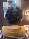 お手入れ楽チンふわふわパーマ♪