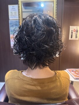 カラー(calla) お手入れ楽チンふわふわパーマ♪