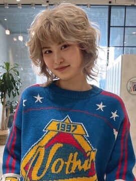 ディーンアイラ(DEAN ISLA) ダブルカラー ハイトーン ブリーチ デザインカラー 名古屋 名駅