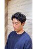 【谷奥限定】スパイキーショート＋ピンパーマ