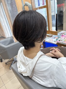 スタジオ アルファプラス 日暮里店(studio α+) ボブ/オーガニックカラー/ハイライト/白髪ぼかし