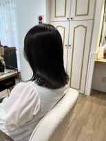 ネオリーブ チロル 横浜西口店(Neolive CiroL.)&nbsp;切りっぱなしロブ　髪質改善トリートメント
