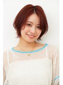 くびれショートボブで伸ばし途中もエアリー可愛い