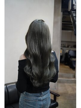 アリー 原宿 表参道(ALLY) 松村　艶と柔らかさのオリーブグレージュ