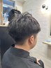 メンズカット+ナノバブルmarbb￥7700