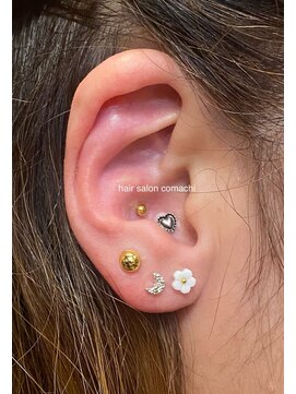 ヘアサロン コマチ(hair salon comachi) ＃浜松＃美容室＃髪質改善＃白髪ぼかし＃耳つぼ＃白髪染め