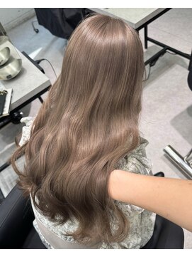 ペレ 渋谷(PELE) ミディアムヘア/デザインカラー/フェイスフレーミング/渋谷