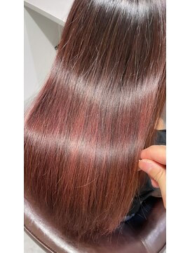 ライア 下北沢(laia) 美髪レッドブラウン【髪質改善 下北沢 トリートメント】