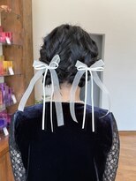 モリグリーン(MORI GREEN)&nbsp;◆ツインおだんご/ツインアレンジ/ヘアアレンジ/まとめ髪