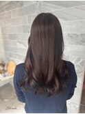 《姫路　Jillankh》グレージュブラウン　黄色み消し　艶髪　