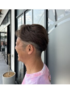 アリュールオーシャン(ALLURE OCEAN) メンズショート×アッシュベージュカラー