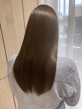 Rue D'or春日井×櫻枝  ロング×美髪縮毛矯正