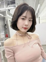 アイヴィー(IVY) 韓国ボブ ミニマルボブ 顔まわりカット【肥田亜沙美】