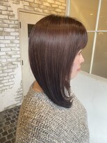 フィガロ ミリー 北生駒店(Figaro Mily)&nbsp;メルティカラー似合わせカット白髪染め×水素ケア2025/02