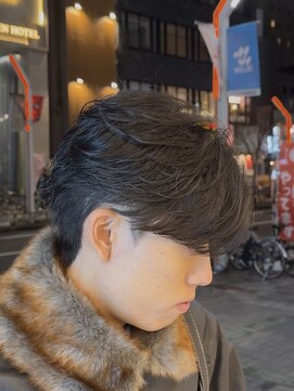 ビカムメンズヘアー 栄店(become men's hair) フェザーパーマ/フェザーショート/名古屋