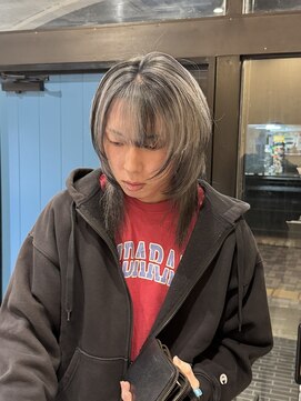 ナギ 栃木(nagi) シルバーとブラックのエンドカラー◎