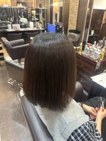 キャラ 池袋本店(CHARA)&nbsp;【No.1美髪ストレート】クセうねりで悩まない縮毛矯正でさら艶髪