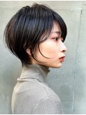 ショートヘア/ショートカット/ショートボブ/30代40代50代/表参道